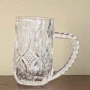 VINTAGE ZAJECAR 24% LEAD CRYSTAL MUG